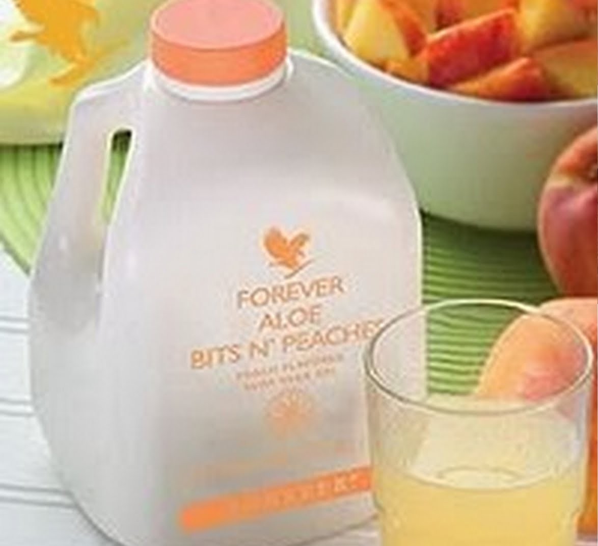 aloe bits'n peaches